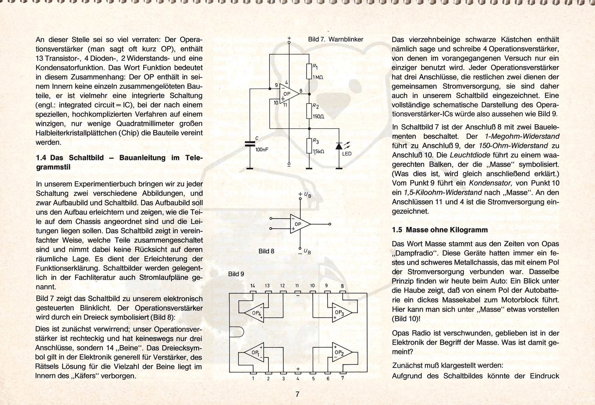 Kosmos Elektronik Labor E200 Handbuch Seite 7